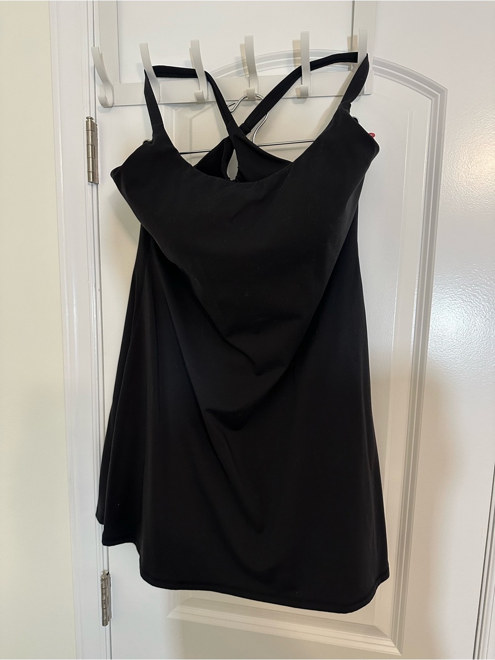 Halara Black Exercise Dress with Built-In Shorts Size Large